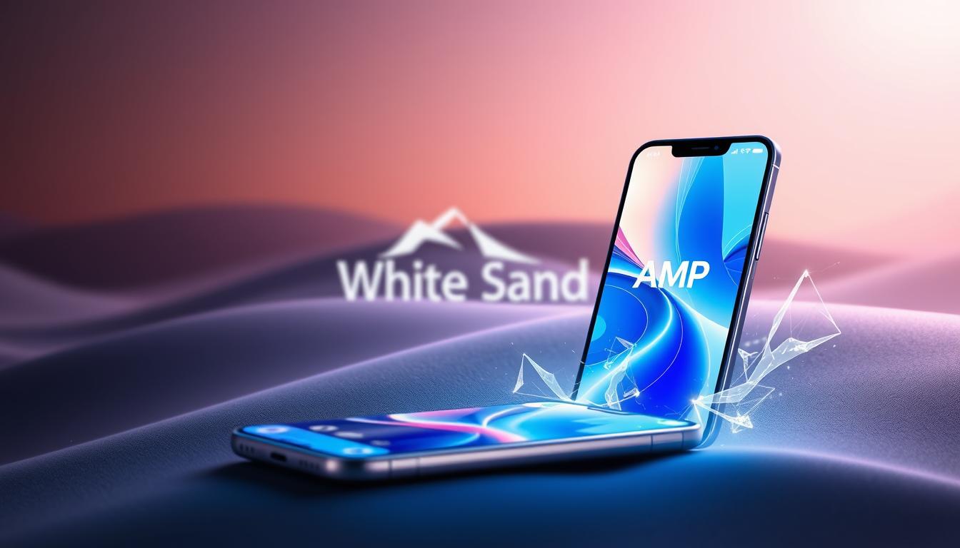 AMP smartphone design concept by White Sand for mobile performance